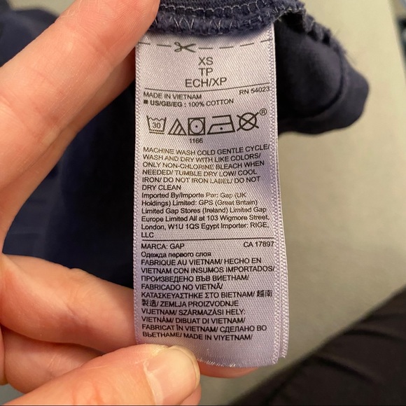 GAP blouse with patterned sleeves - Picture 5 of 5